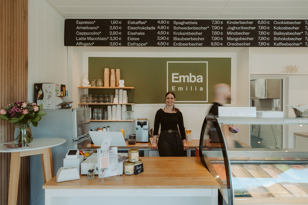 Eisdiele in Berlin